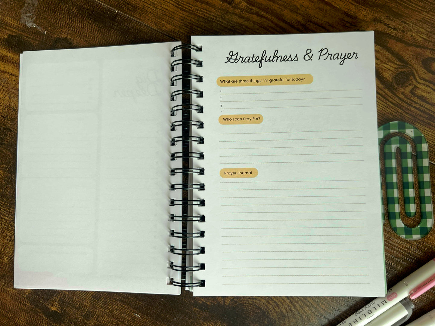 Growing till Glory “Fruit of the Spirit” journal spiral bound edition