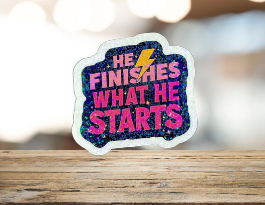 God Finishes What He Starts