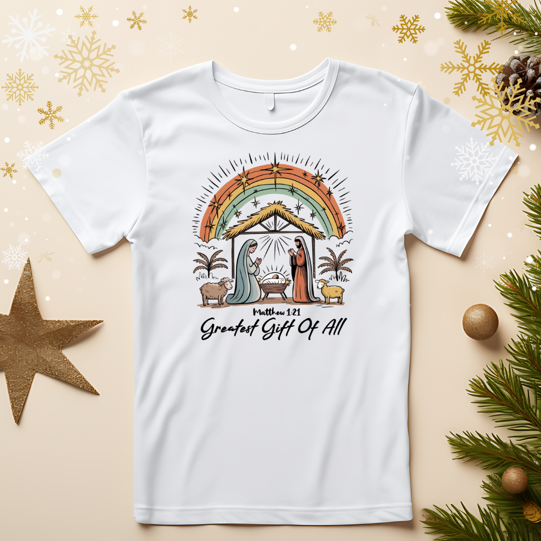 “Greatest gift” T-shirt
