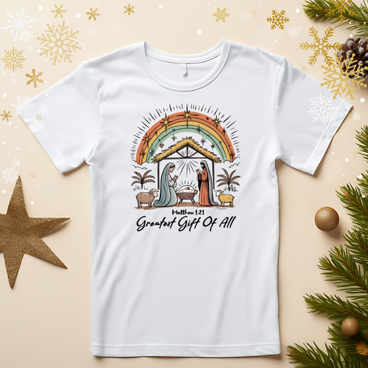 “Greatest gift” T-shirt