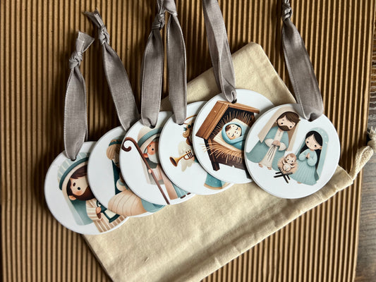 Christmas story ornaments