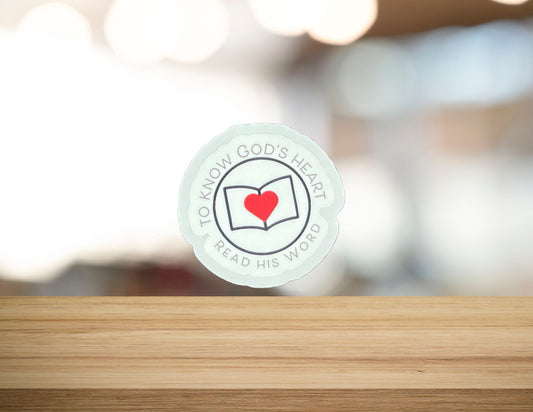 To knows Gods heart - Read his word