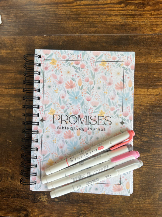 Promises of God, Bible study journal spiral edition