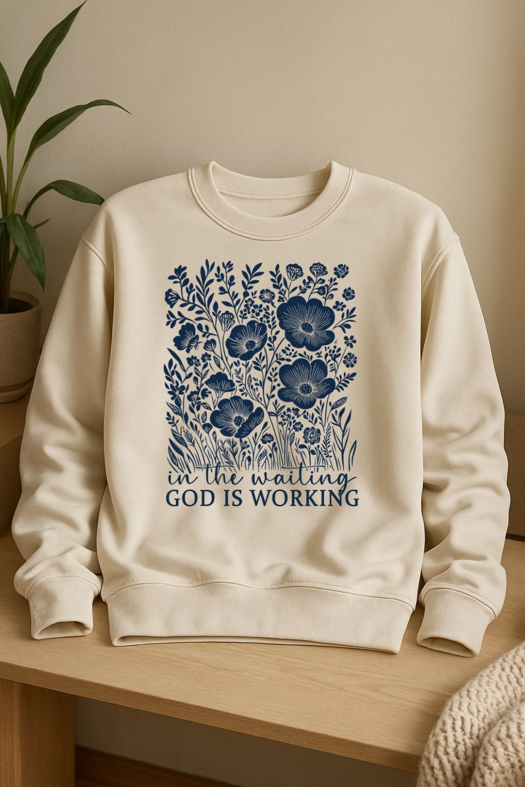 “God is working” sweatshirt