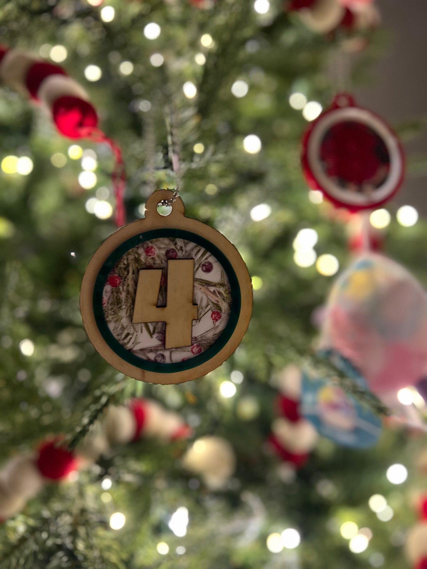 Advent Christmas Ornaments