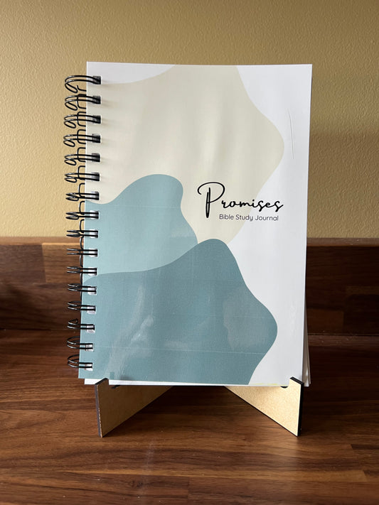 Blue Promises of God Bible Study Journal Spiral Edition