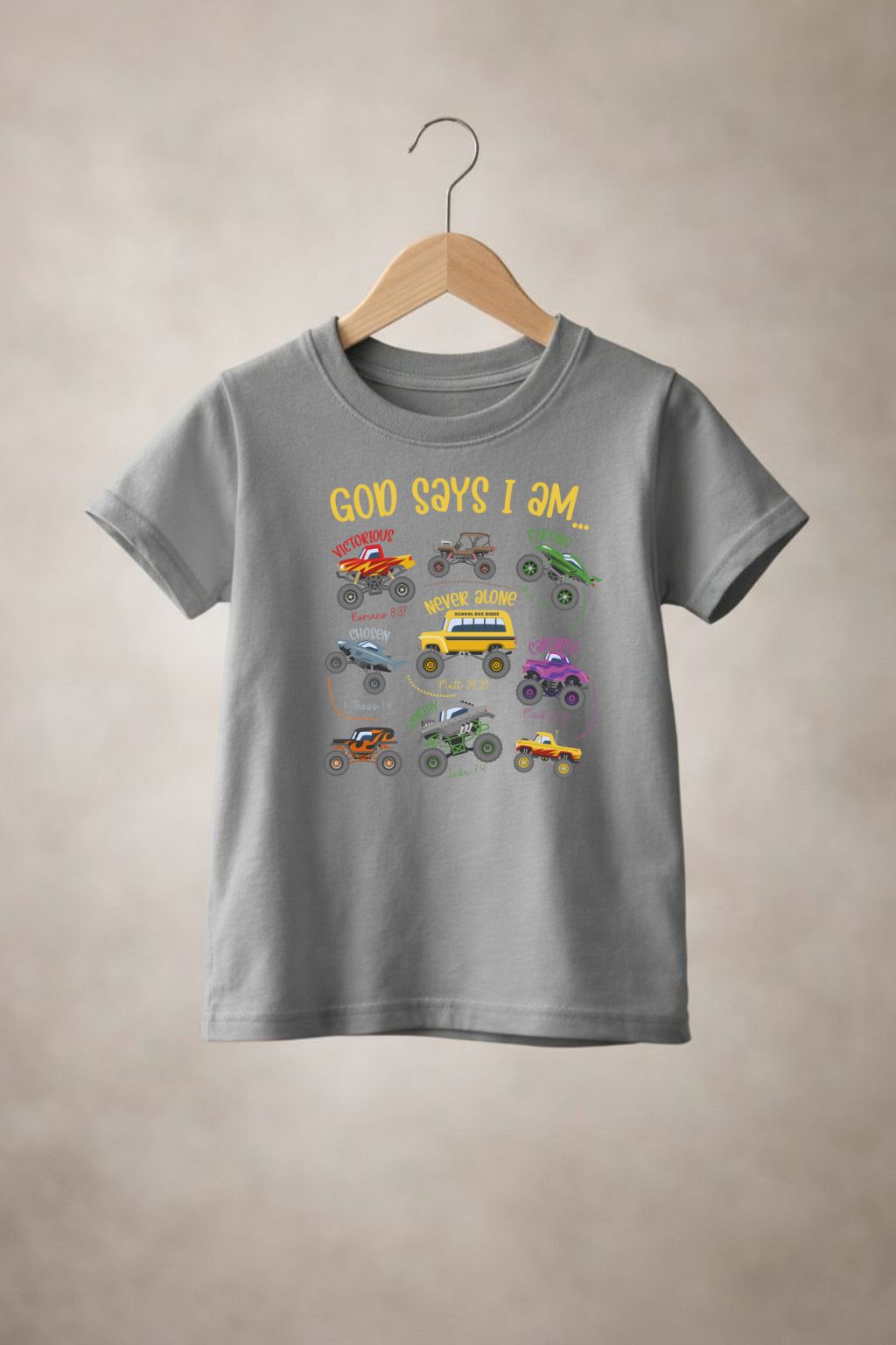 Boys "God says" t-shirt