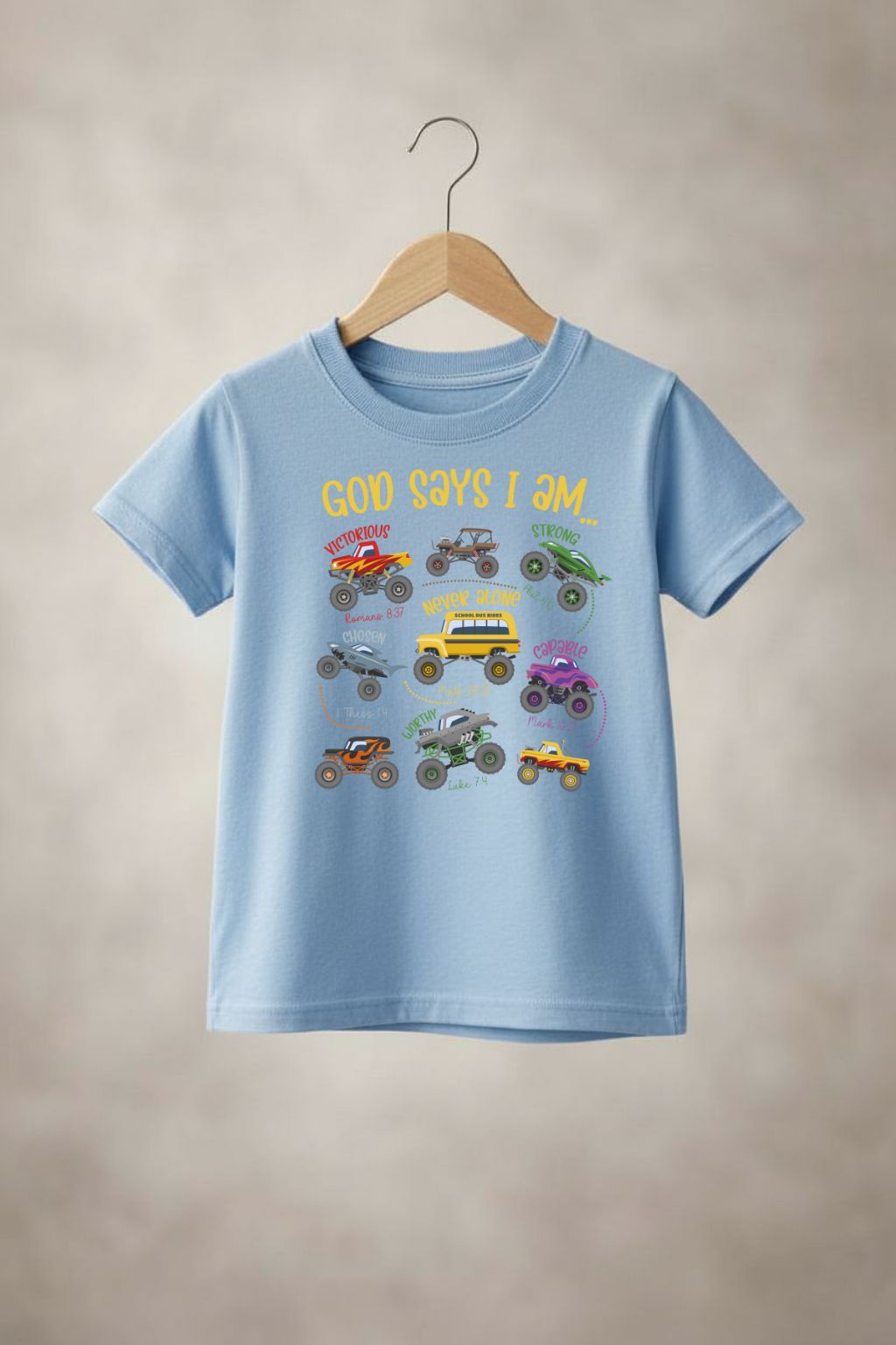 Boys "God says" t-shirt