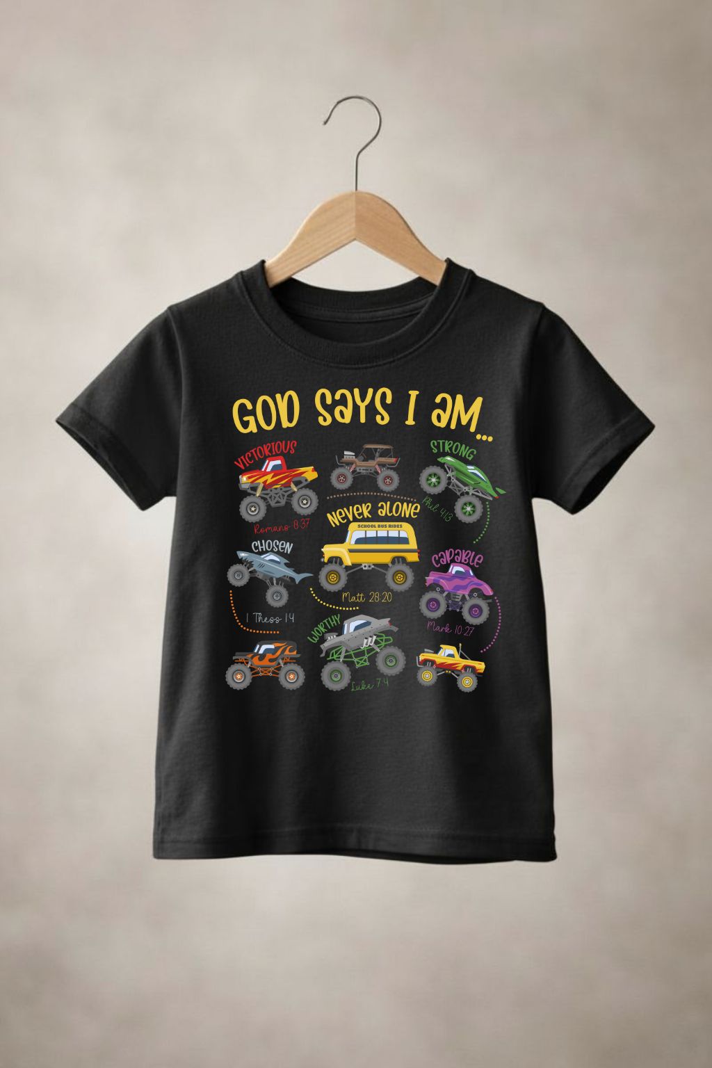 Boys "God says" t-shirt